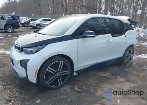 2016 BMW I3 Base W/Range Extender z USA, uszkodzony, nr VIN WBY1Z4C55GV505889